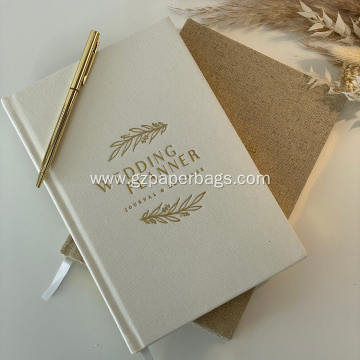 Best Printable Personalised Wedding Planner with Linen Cover
